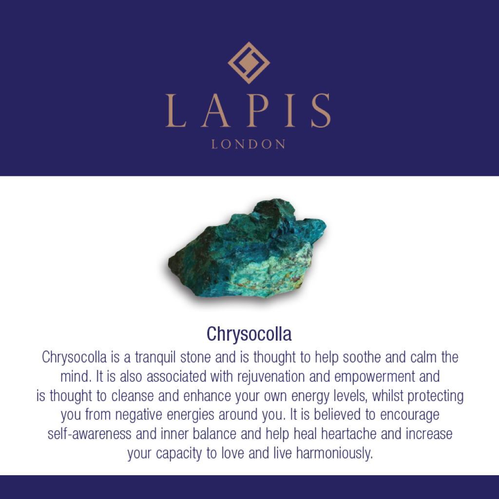 Chrysocolla Gemstone and Gold Bead Bracelet - 3mm Faceted