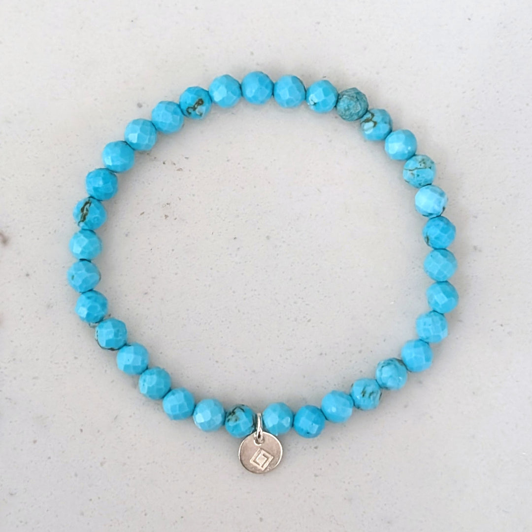 children's turquoise gemstone bracelet