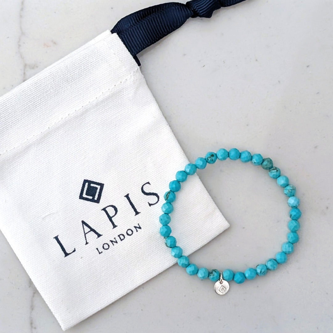 children's turquoise gemstone bracelet