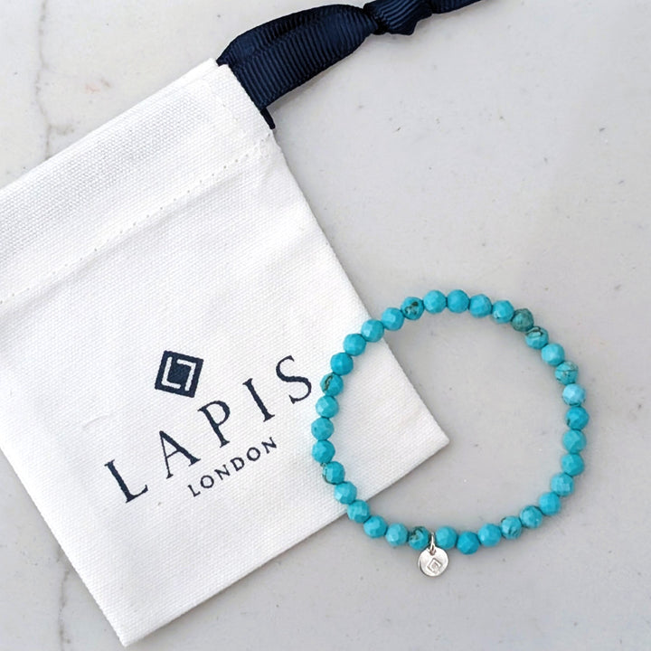 children's turquoise gemstone bracelet