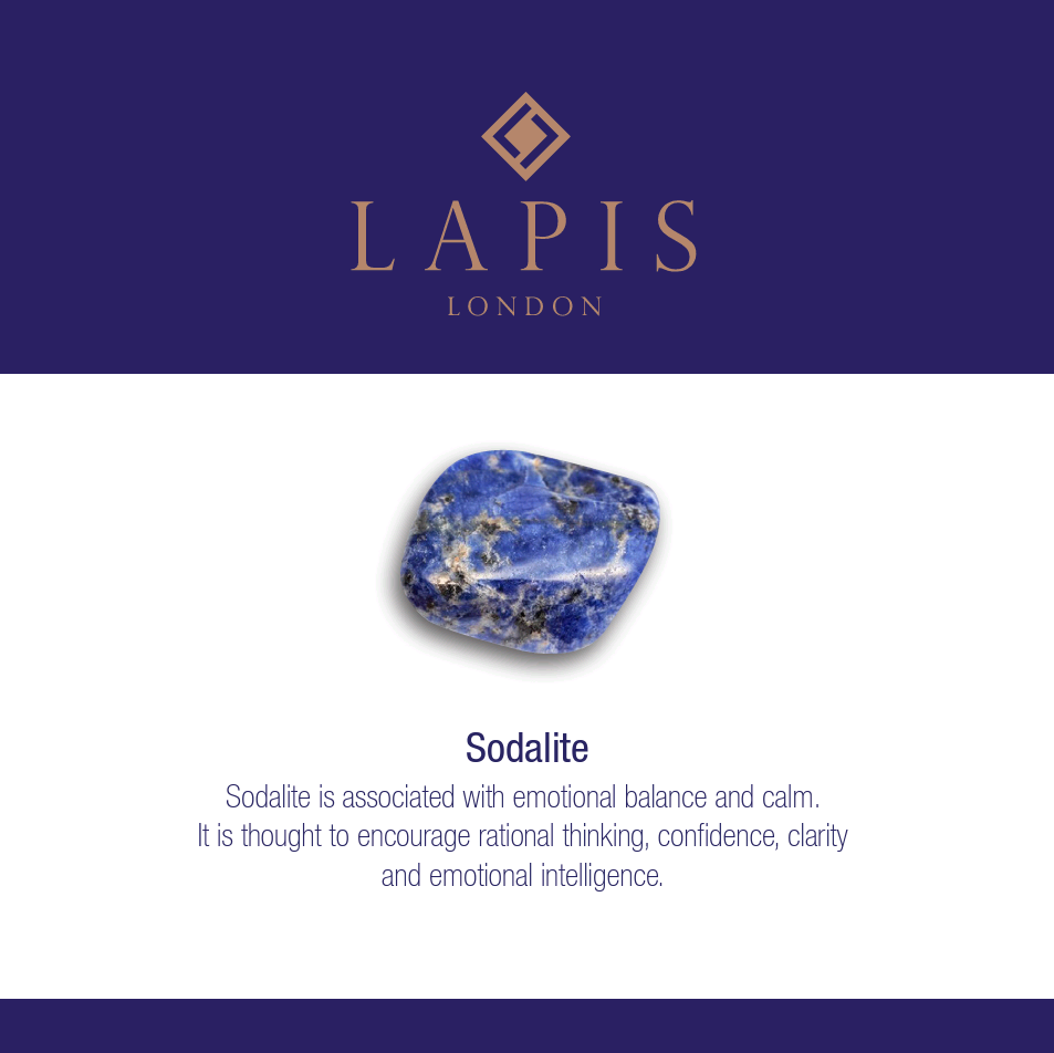 Sodalite Gemstone Bracelet - 4mm Faceted