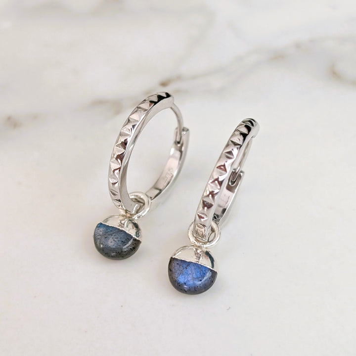 The Orb Labradorite Earrings