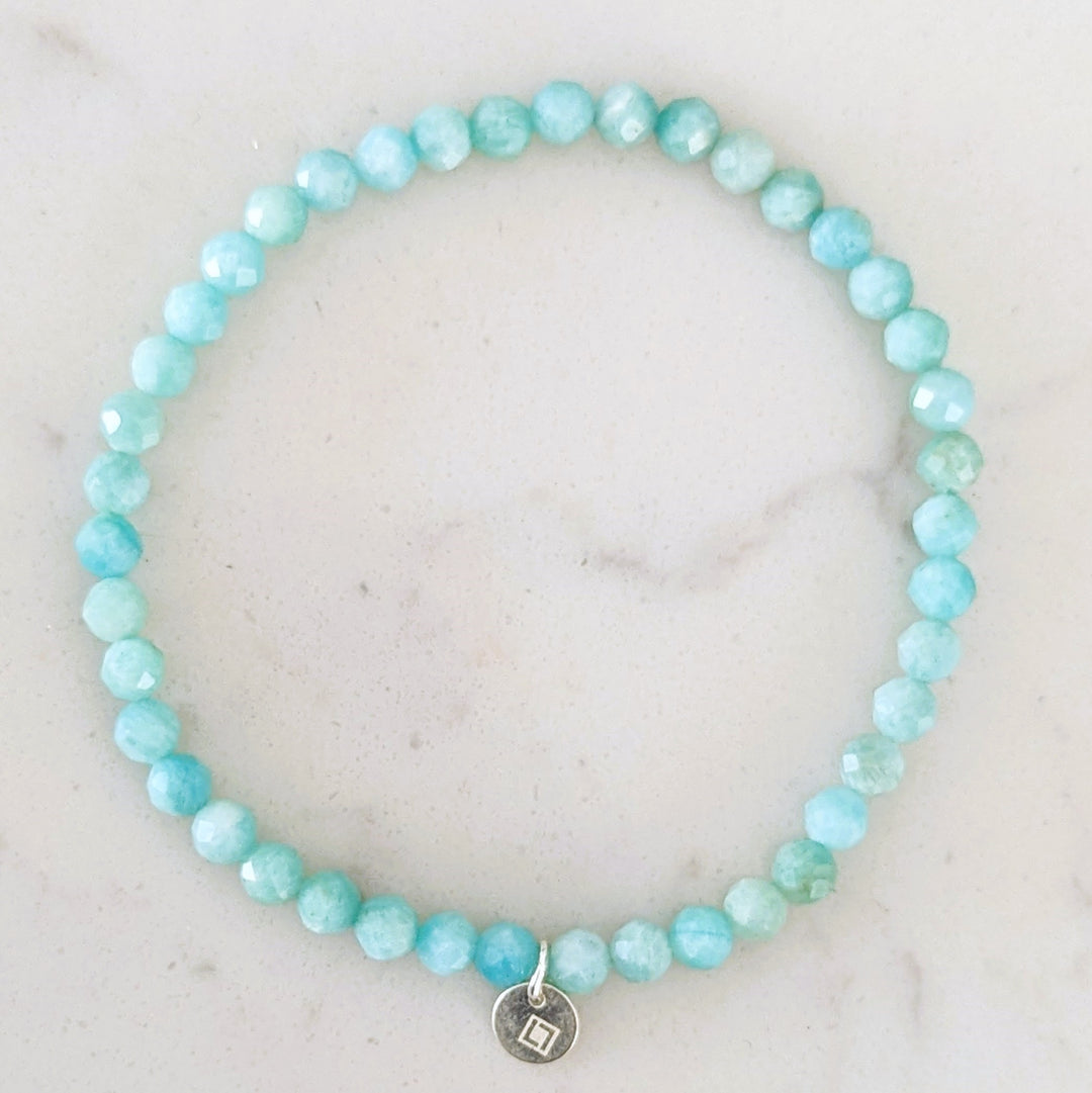 amazonite gemstone bracelet
