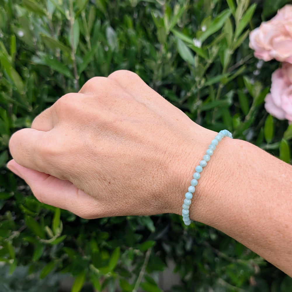 Amazonite gemstone bracelet
