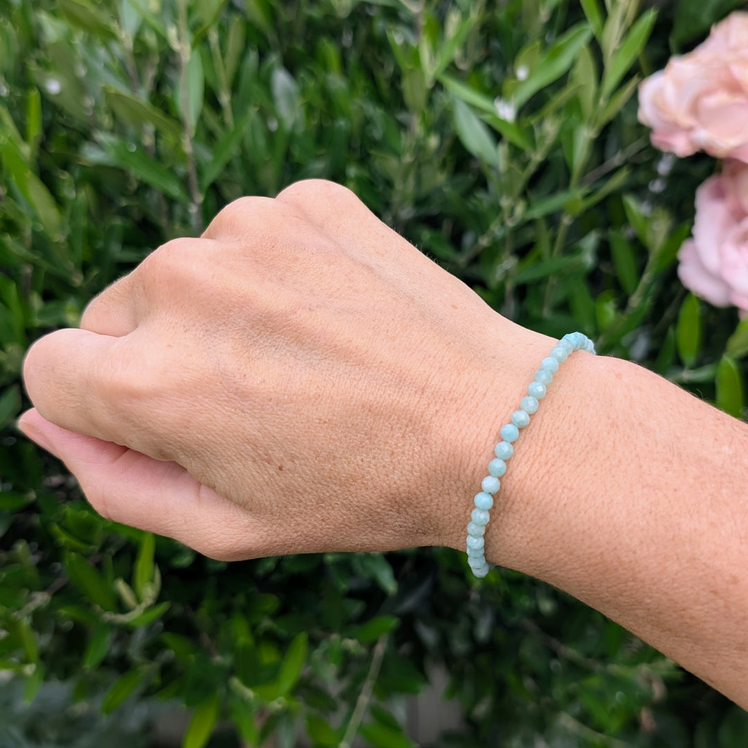 Amazonite gemstone bracelet