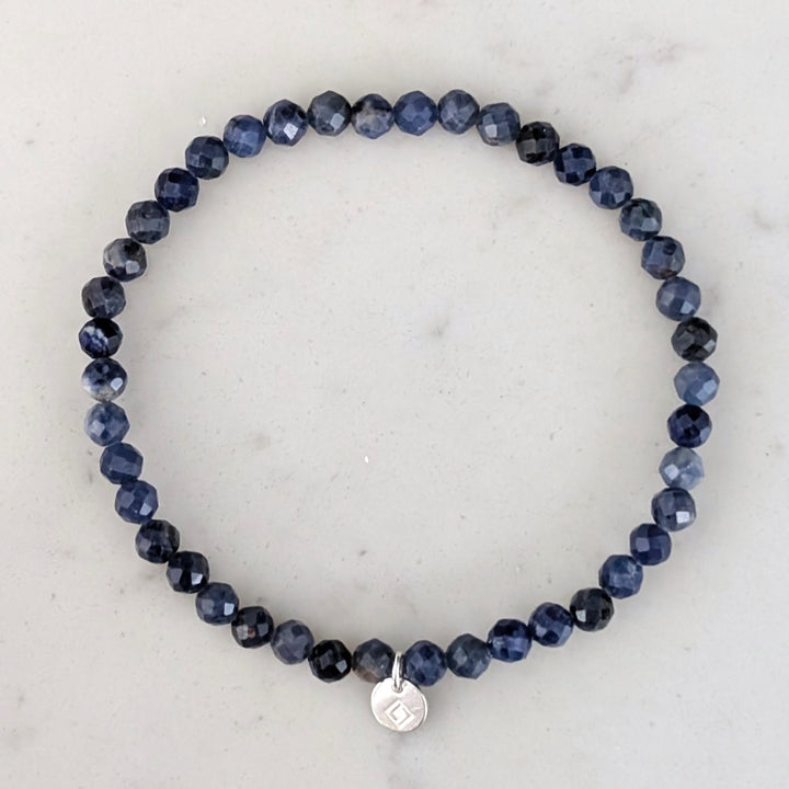 sodalite gemstone bracelet