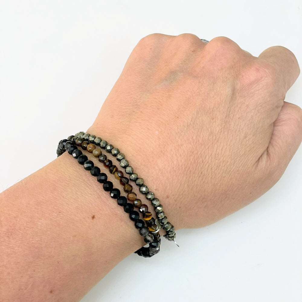 Lapis London - Strength, Confidence and Protection Gemstone Bracelet Trio