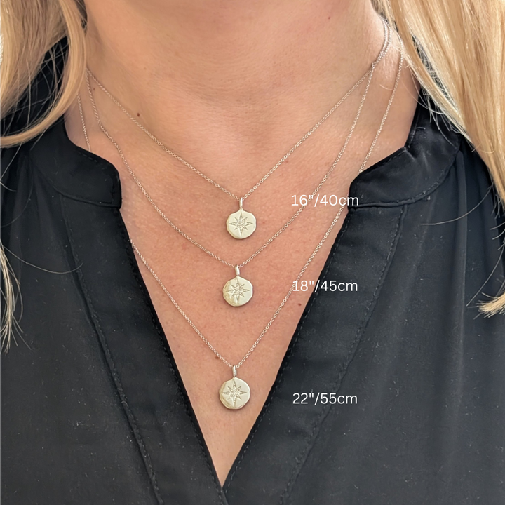 Amethyst Teardrop February Birthstone Necklace