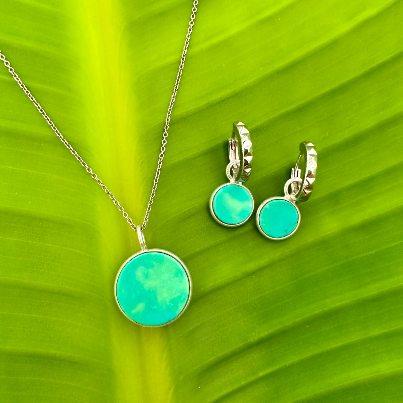 The Circle Turquoise December Birthstone Necklace | Wellbeing & Good Fortune