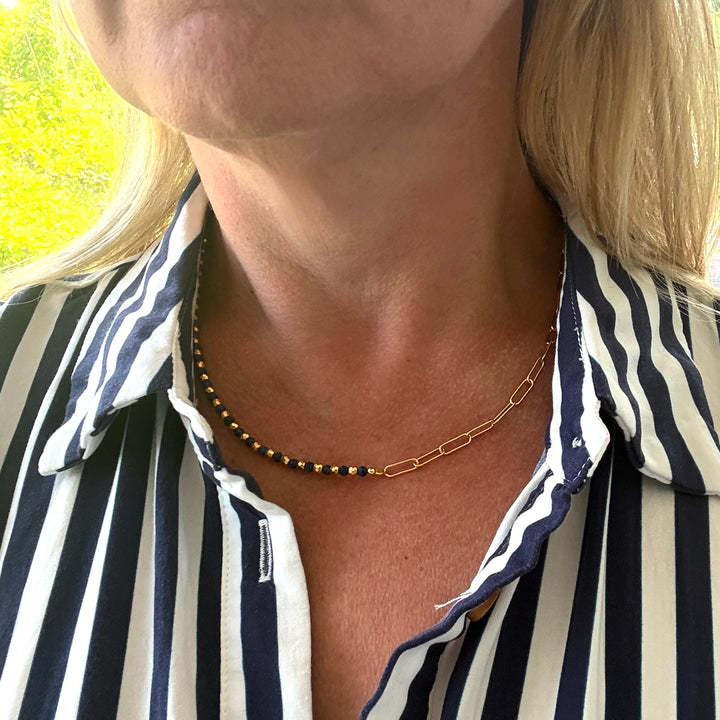 The Athena Lapis Lazuli Necklace