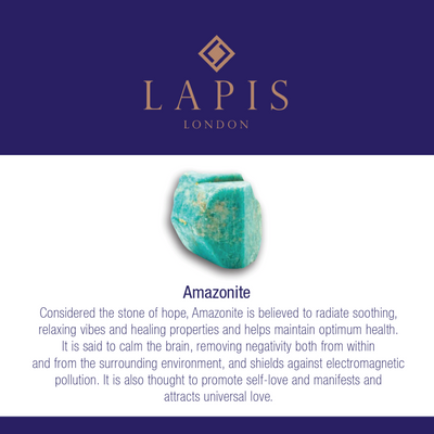 Amazonite Children's Gemstone Bracelet, Hope & Health