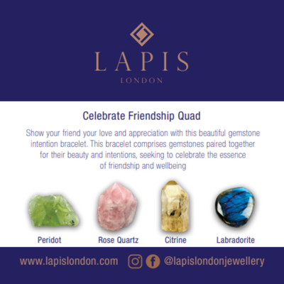 Celebrate Friendship Gemstone Bracelet, Golden Hues