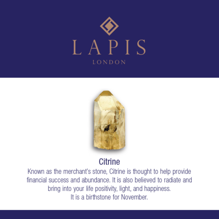 Citrine Gemstone Bracelet - 2mm Faceted