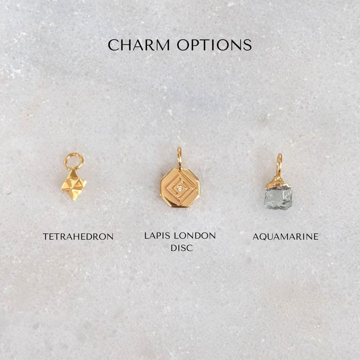 gold charm options for pendant necklace