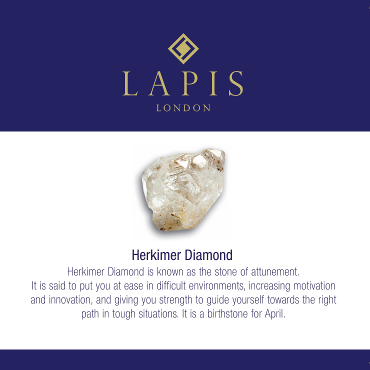 Double Terminated Herkimer Diamond Pendant Necklace