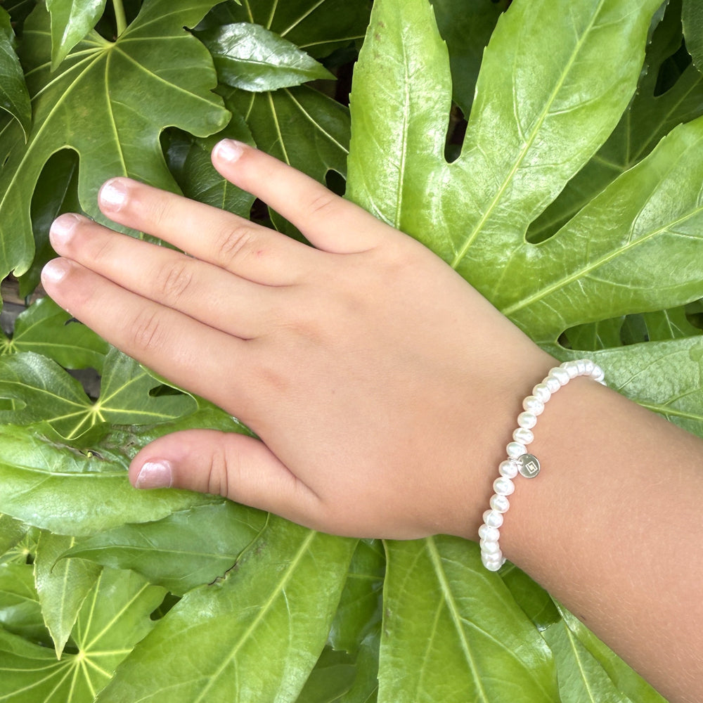 pearl children's bracelet