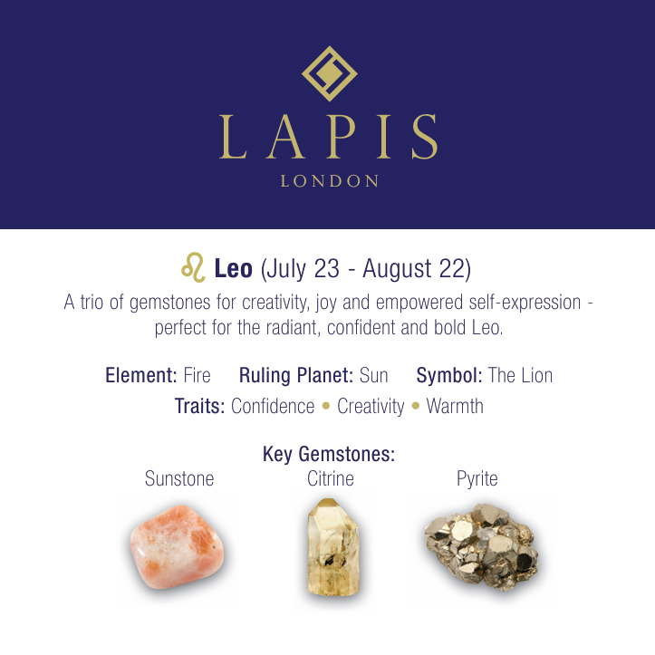 Leo Gemstone Bracelet Set