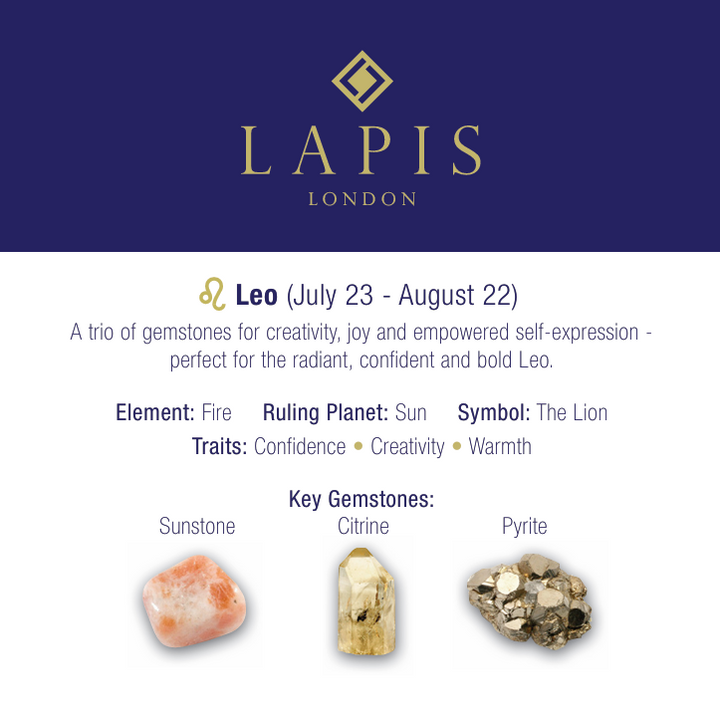 Leo Gemstone Bracelet Set