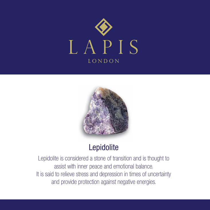 Lepidolite Gemstone Bracelet - 4mm Faceted