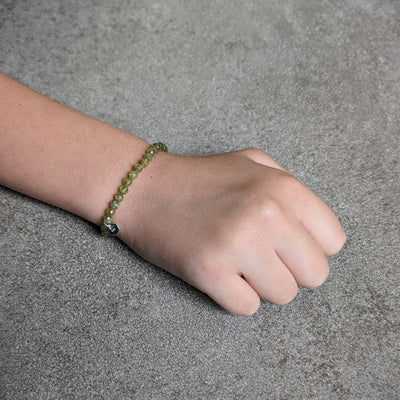 peridot children's gemstone bracelet