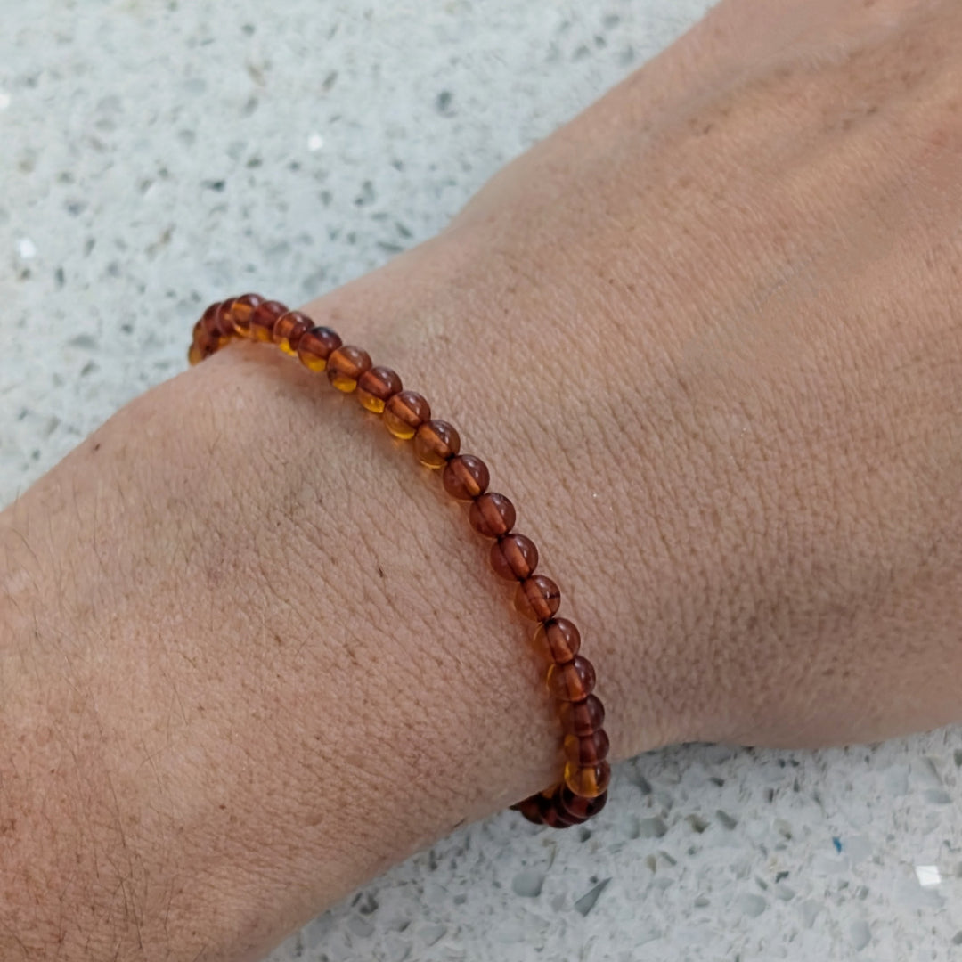 amber gemstone bracelet