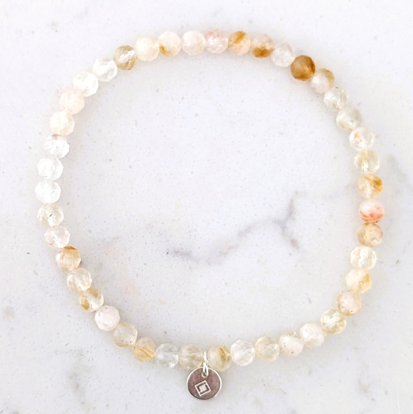 citrine bead bracelet