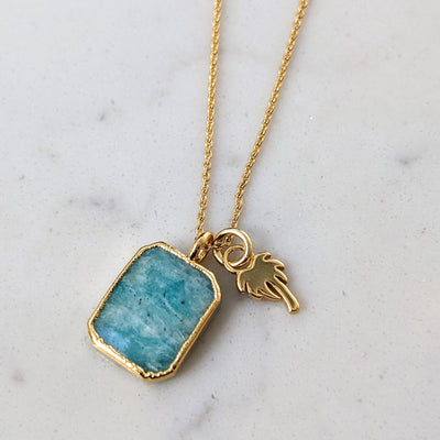 The Duo Amazonite Necklace