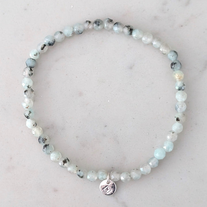 kiwi jasper gemstone bracelet