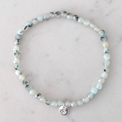 kiwi jasper gemstone bracelet