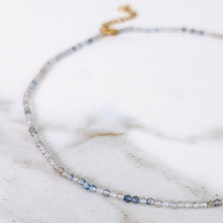 k2 jasper 2mm faceted bead gemstone mecklace 