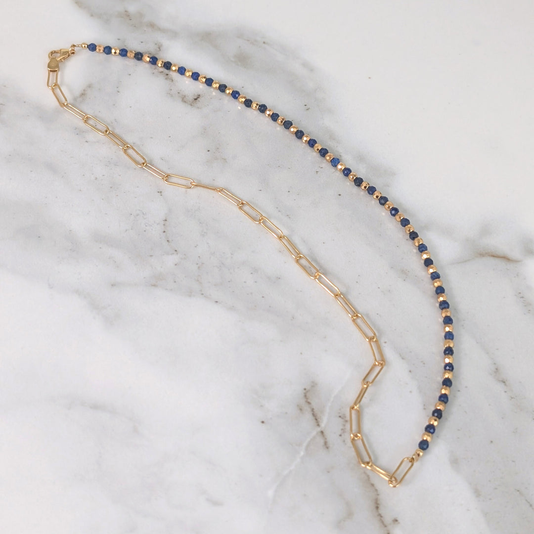 The Athena Lapis Lazuli Necklace