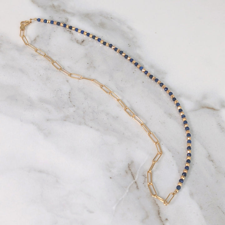 The Athena Lapis Lazuli Necklace