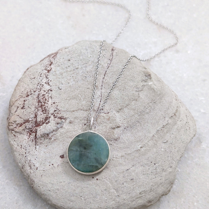 The Circle Emerald Necklace