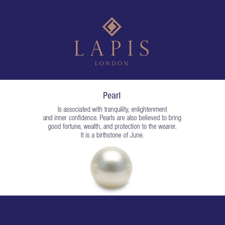 Pearl Skinny Gemstone Beaded Necklace, 2mm