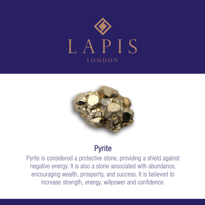 Pyrite Gemstone Bracelet - 2mm Faceted