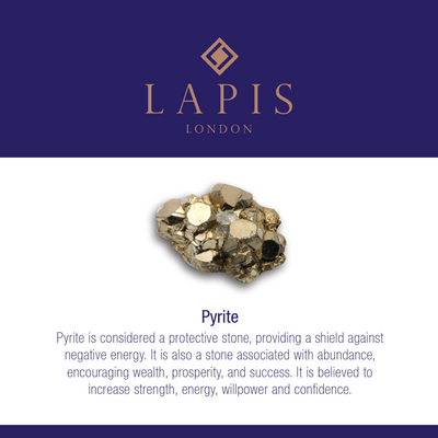 The Trio Star Point, Pyrite - 18ct Gold Plated