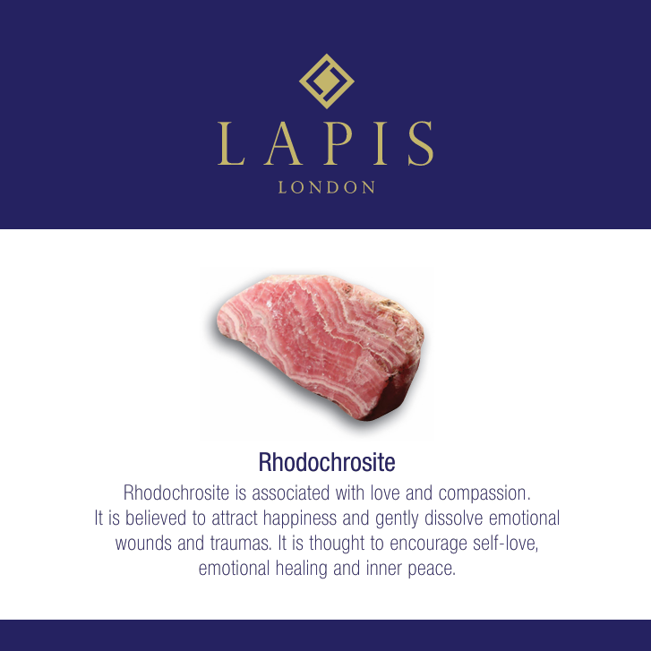 Rhodochrosite Gemstone Bracelet - 4mm Faceted