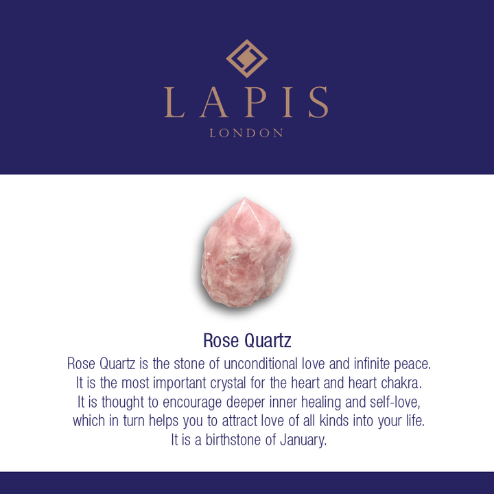 The Trio Rose Quartz, Aquamarine and Charm Necklace