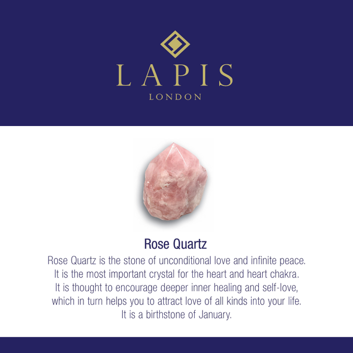 Rose Quartz Skinny Gemstone Bracelet - 2mm Faceted