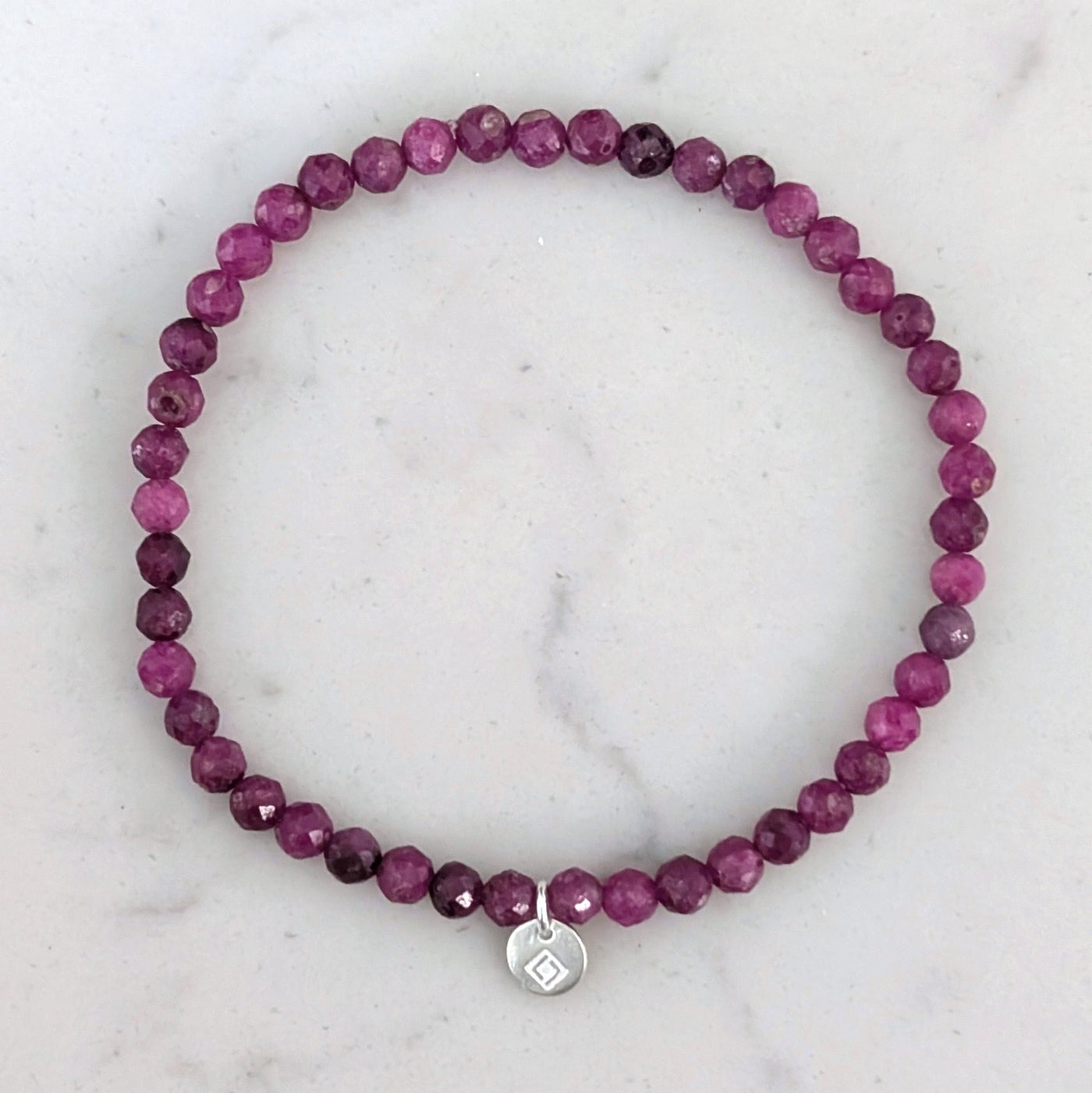 ruby gemstone bracelet