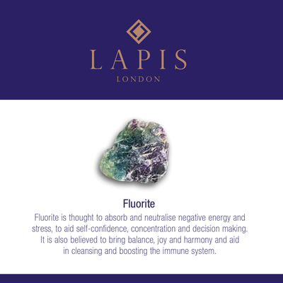 Fluorite Gemstone Bracelet - 4mm Faceted