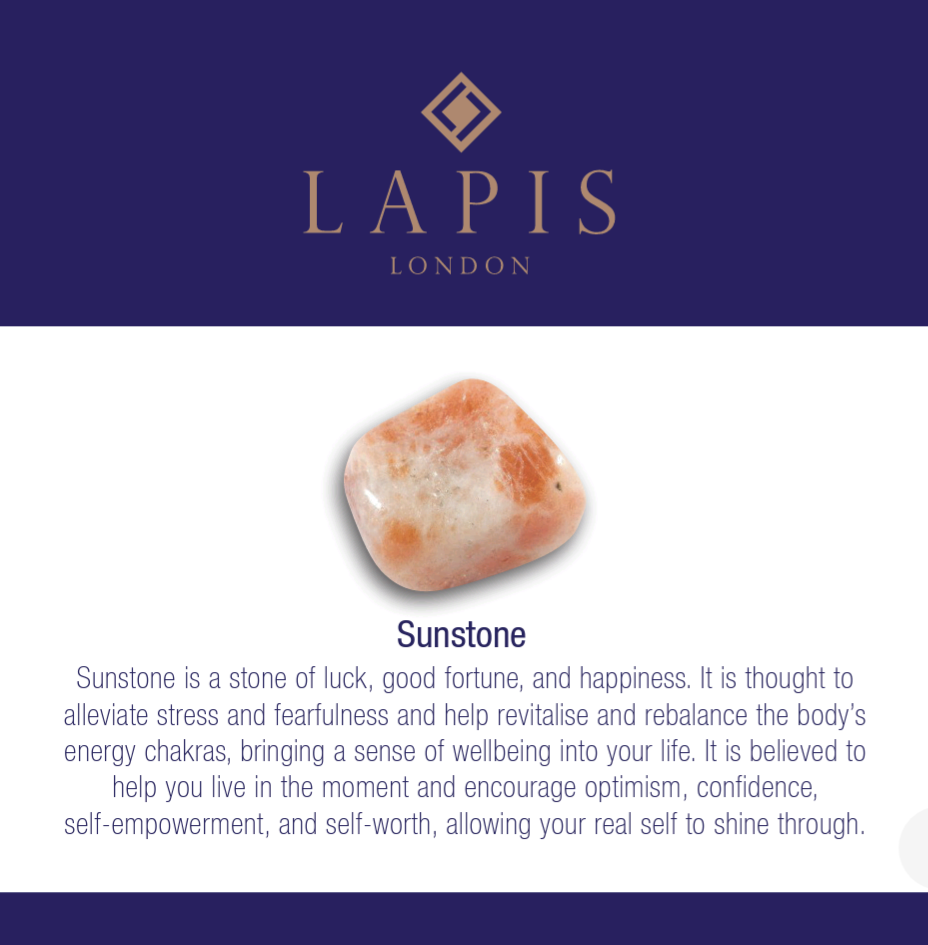 Sunstone Skinny Gemstone Bracelet - 2mm Faceted