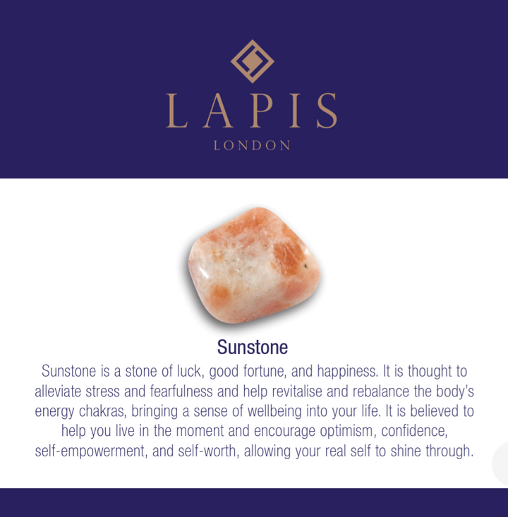 Sunstone Skinny Gemstone Bracelet - 2mm Faceted