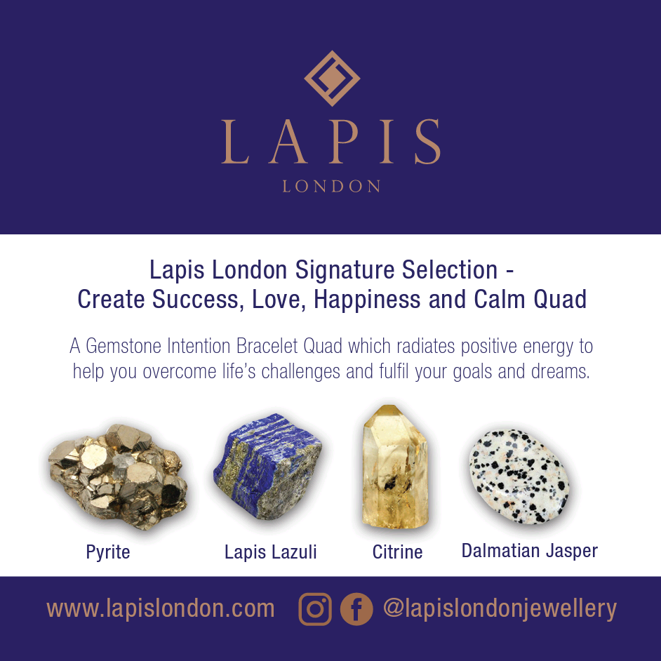 Lapis London Signature Selection Bracelet Quad - 4mm, Faceted