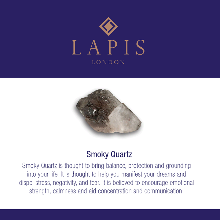 The En Pointe Smokey Quartz Gemstone Necklace