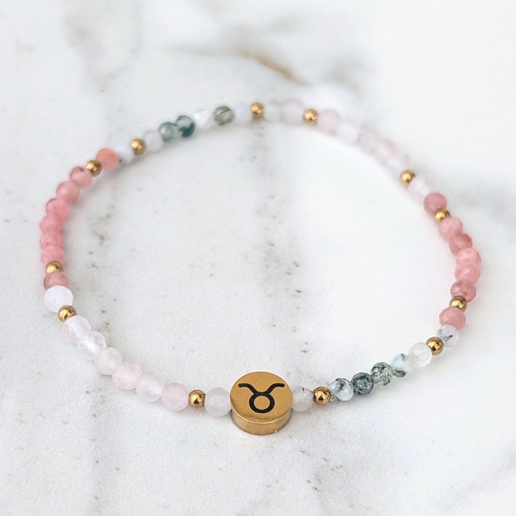 Taurus Mixed Gemstone Bracelet
