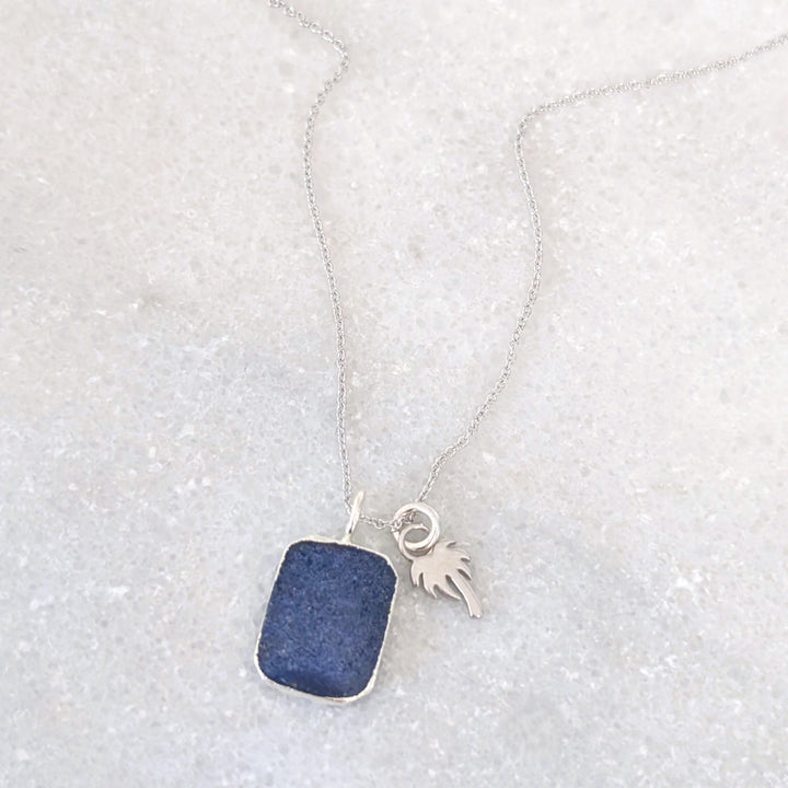 The Duo Lapis Lazuli Necklace