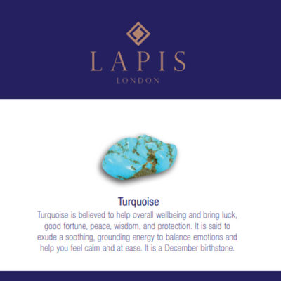 The Orb Turquoise December Birthstone Earrings