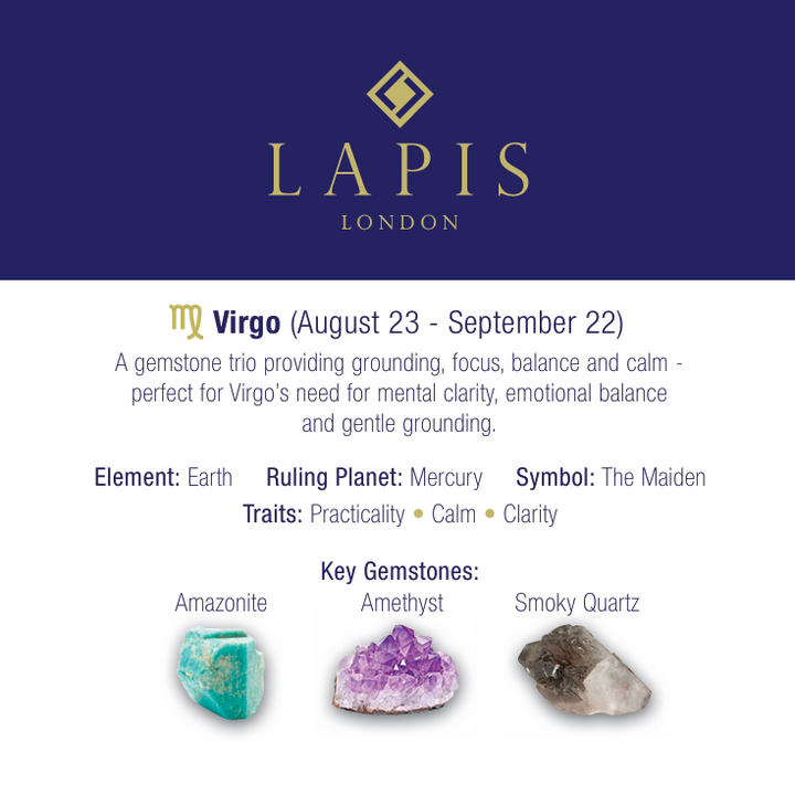 Virgo Gemstone Bracelet Set