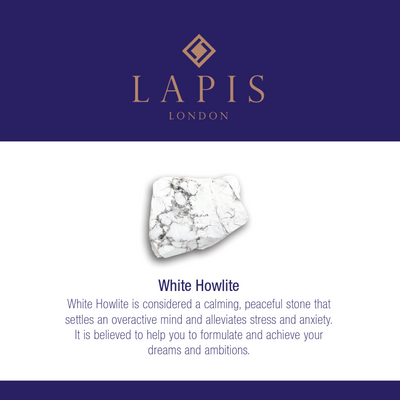 white howlite gemstone meaning card